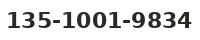 135-1001-9834